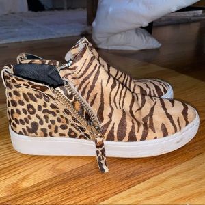 Dolce Vita Tiger & Leopard Print Sneakers